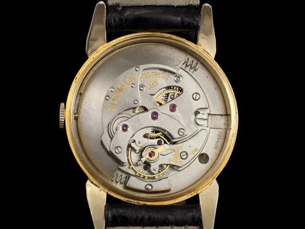 1953 Jaeger-LeCoultre Vintage Mens Powermatic Power Reserve Watch - 14K Gold