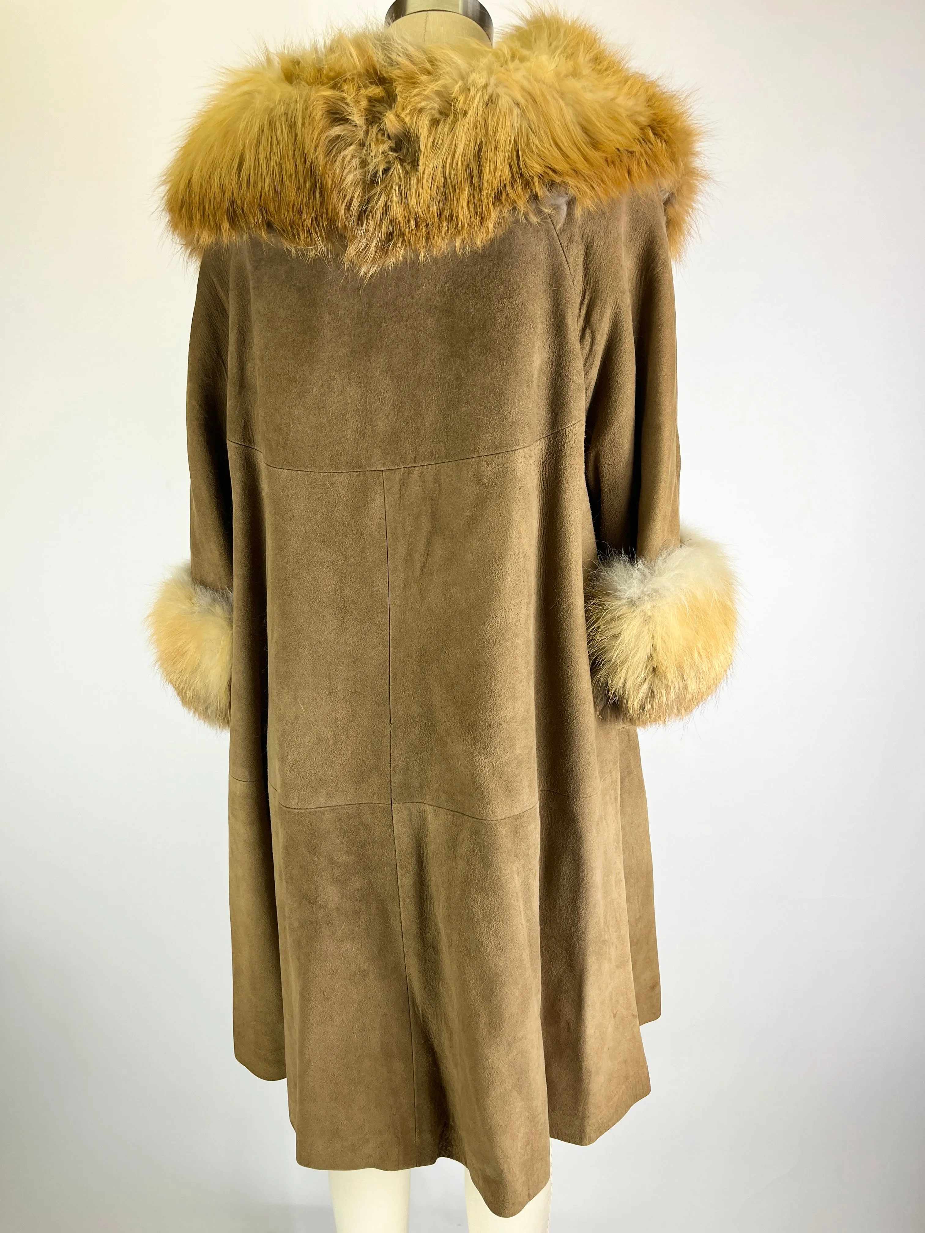 1960s Fur & Suede Jacket