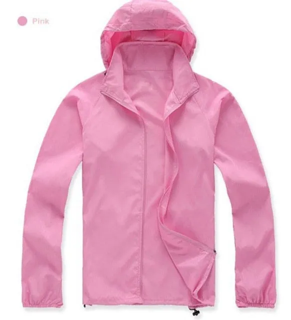 Men Women Quick Dry Hiking Jackets