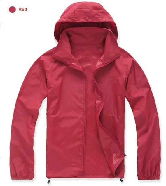 Men Women Quick Dry Hiking Jackets